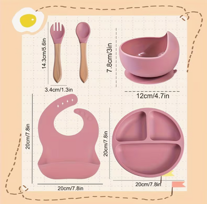 Silicone Eating Set