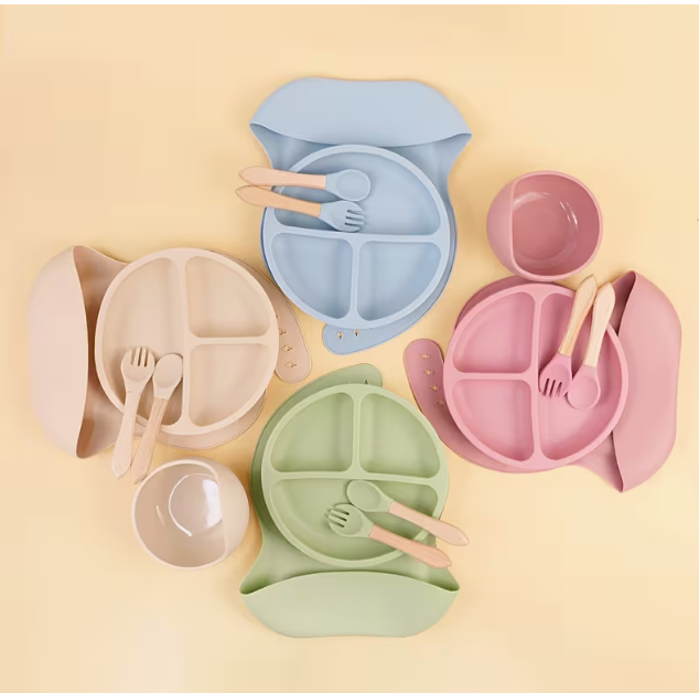 Silicone Eating Set