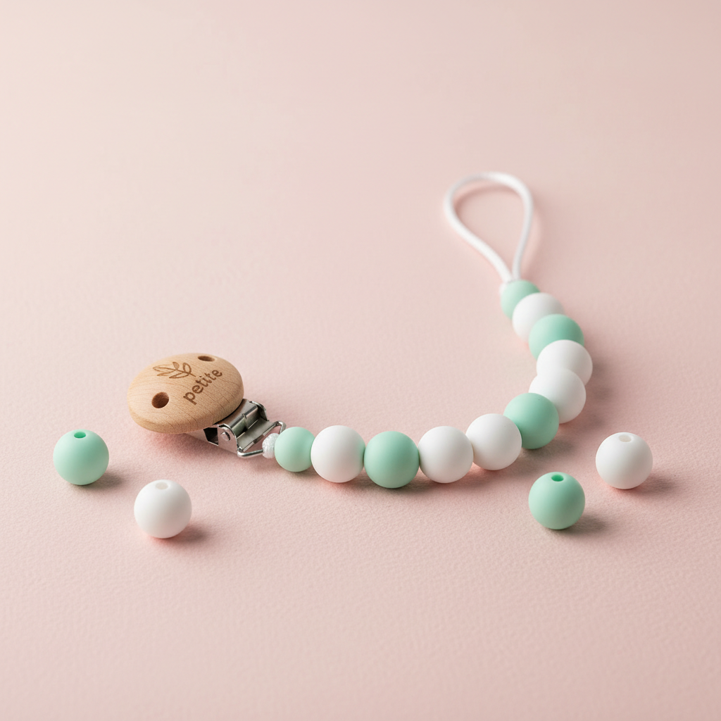 Baby Pacifier Clip & Holder by Anchored Hope